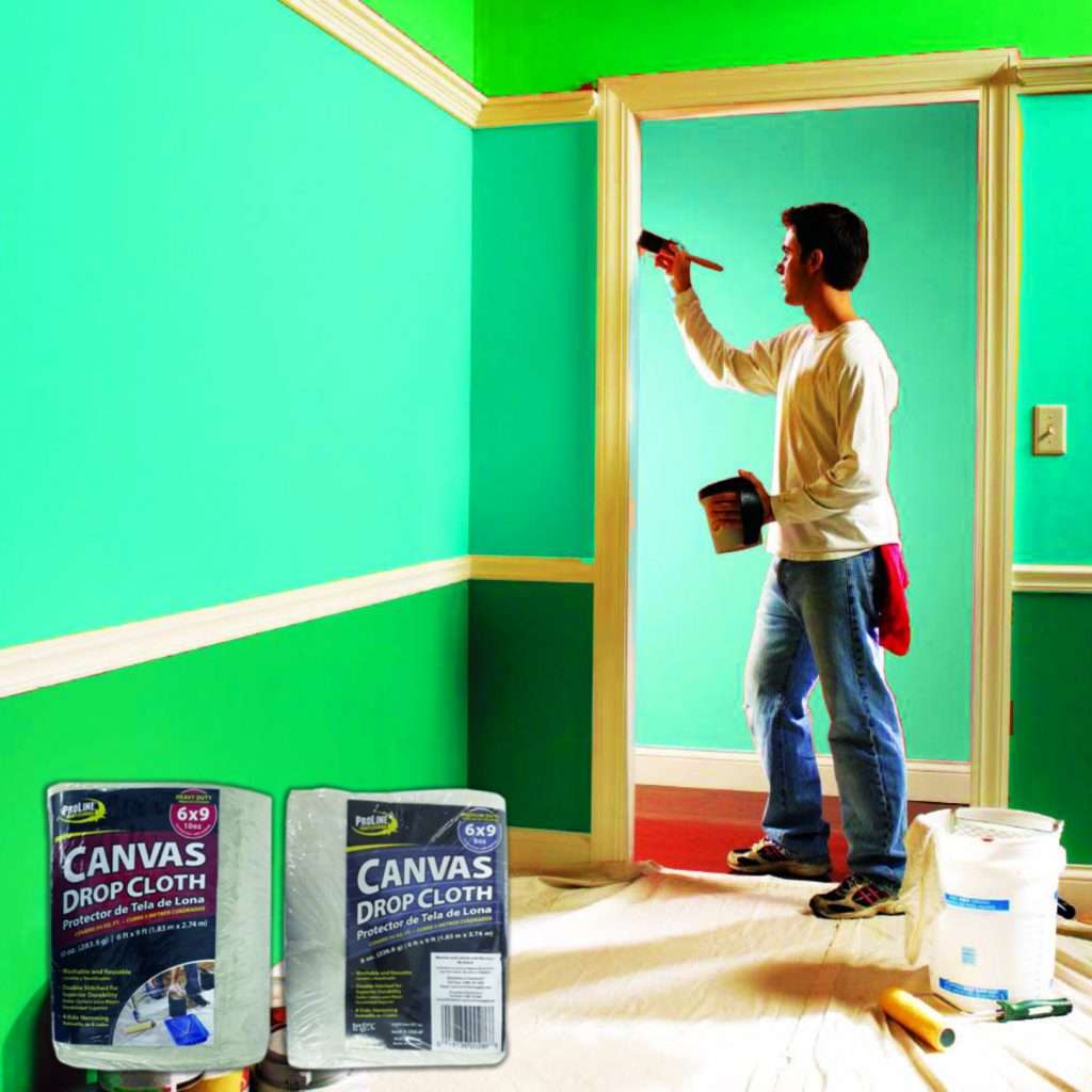 Laminated Drop Cloths Bari Textile